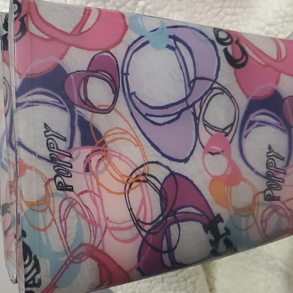 Coach Pixy Glaser Graffiti Rain Boots size 10 - Picture 6 of 8